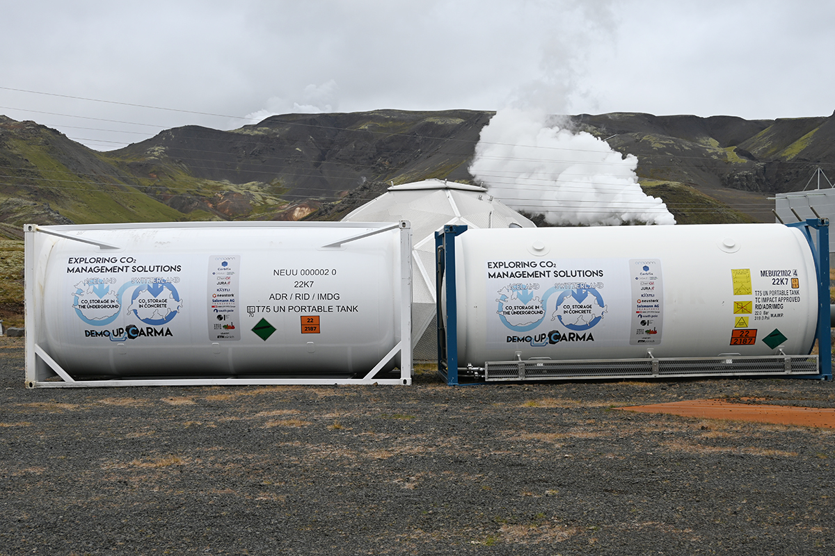 Why the Swiss are shipping CO2 to Iceland