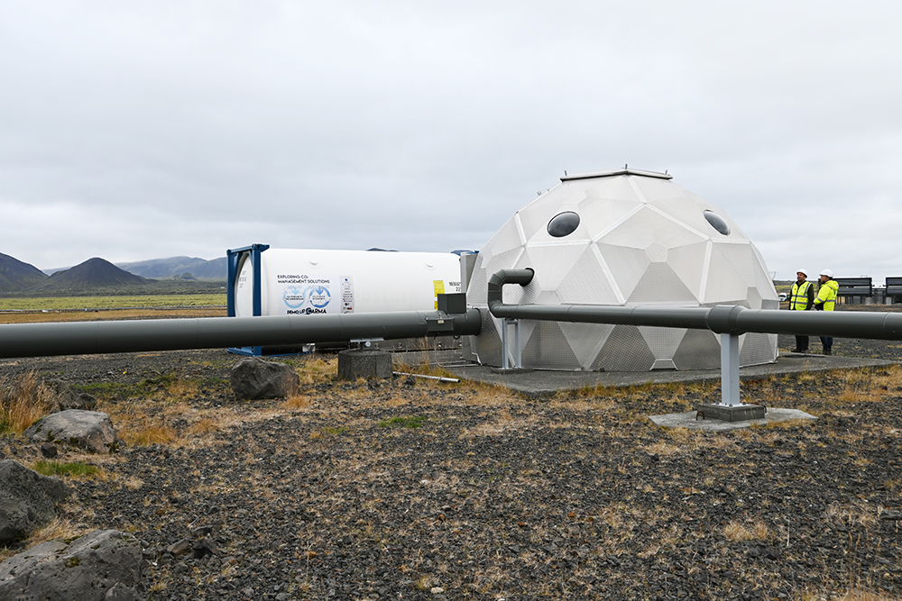 Vorläufige CO2-Injektion in Hellisheiði hat begonnen 